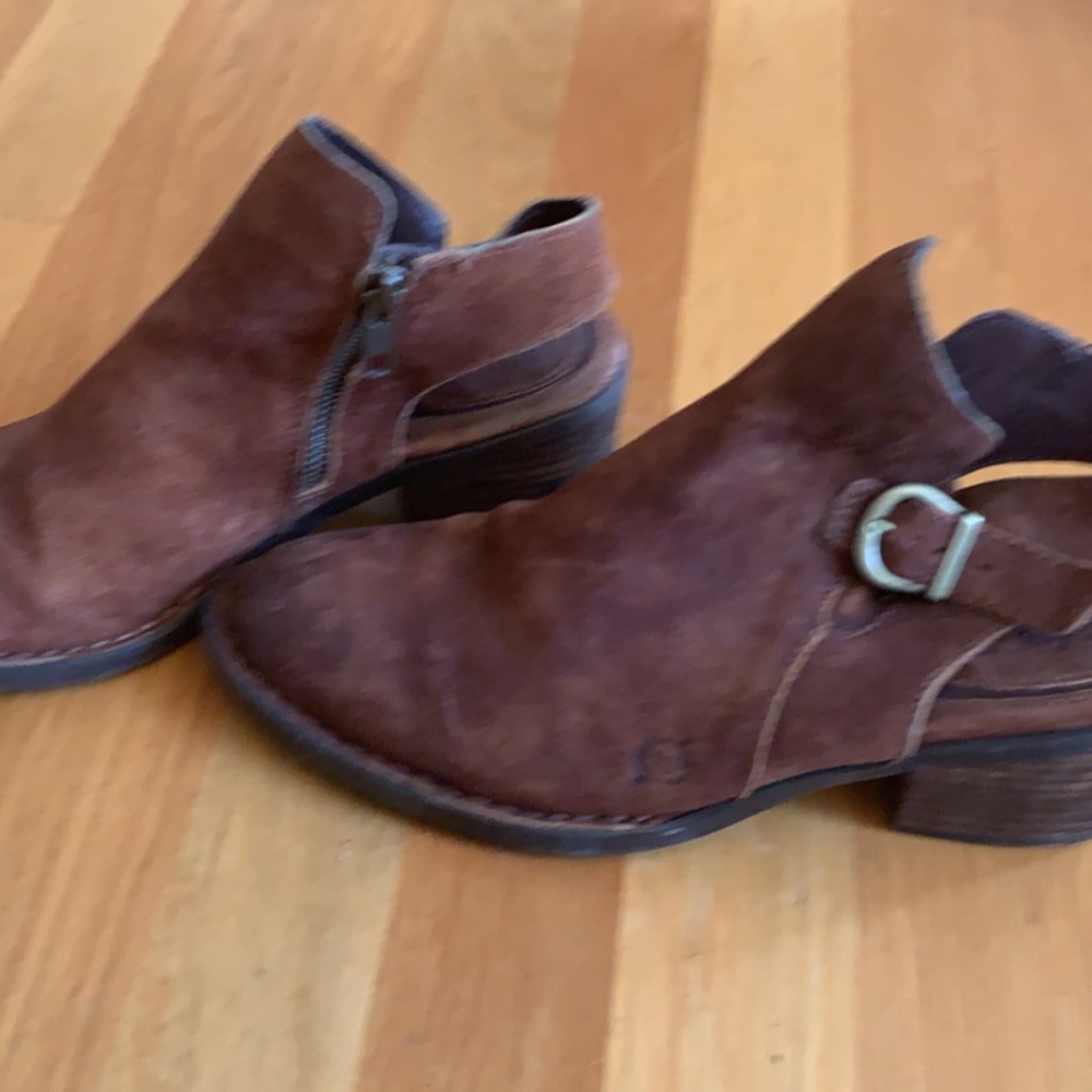 Born brown booties